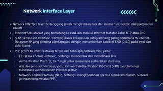 OSI Layer dan TCP/IP | PPTX