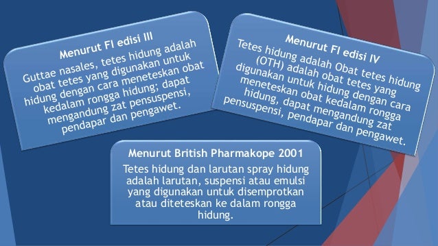 PPT Obat Tetes Hidung