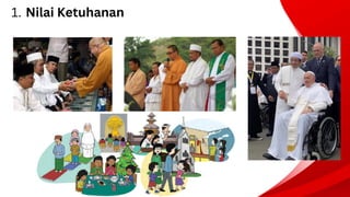 Nilai Ketuhanan
1.
 