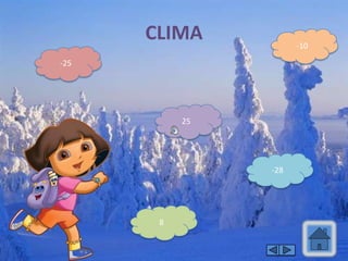 CLIMA -10
-25
25
-28
8
 