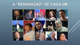 A “RENOVAÇÃO” DE CADA UM
 
