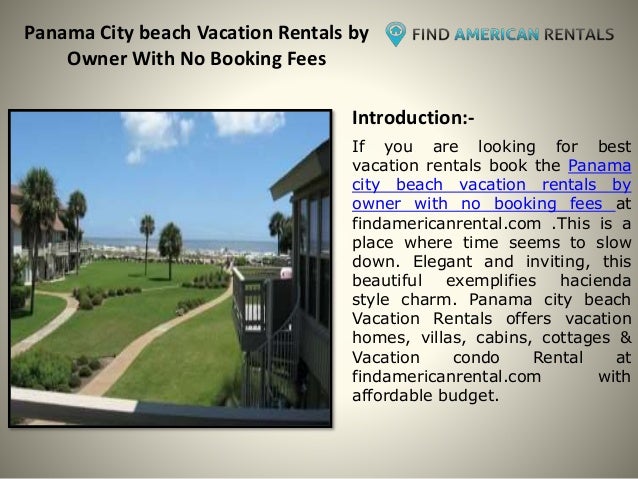 Panama City Beach Vacation Rentals By Owner With No Booking Fees