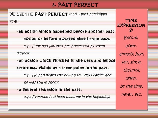 Past Tenses C1