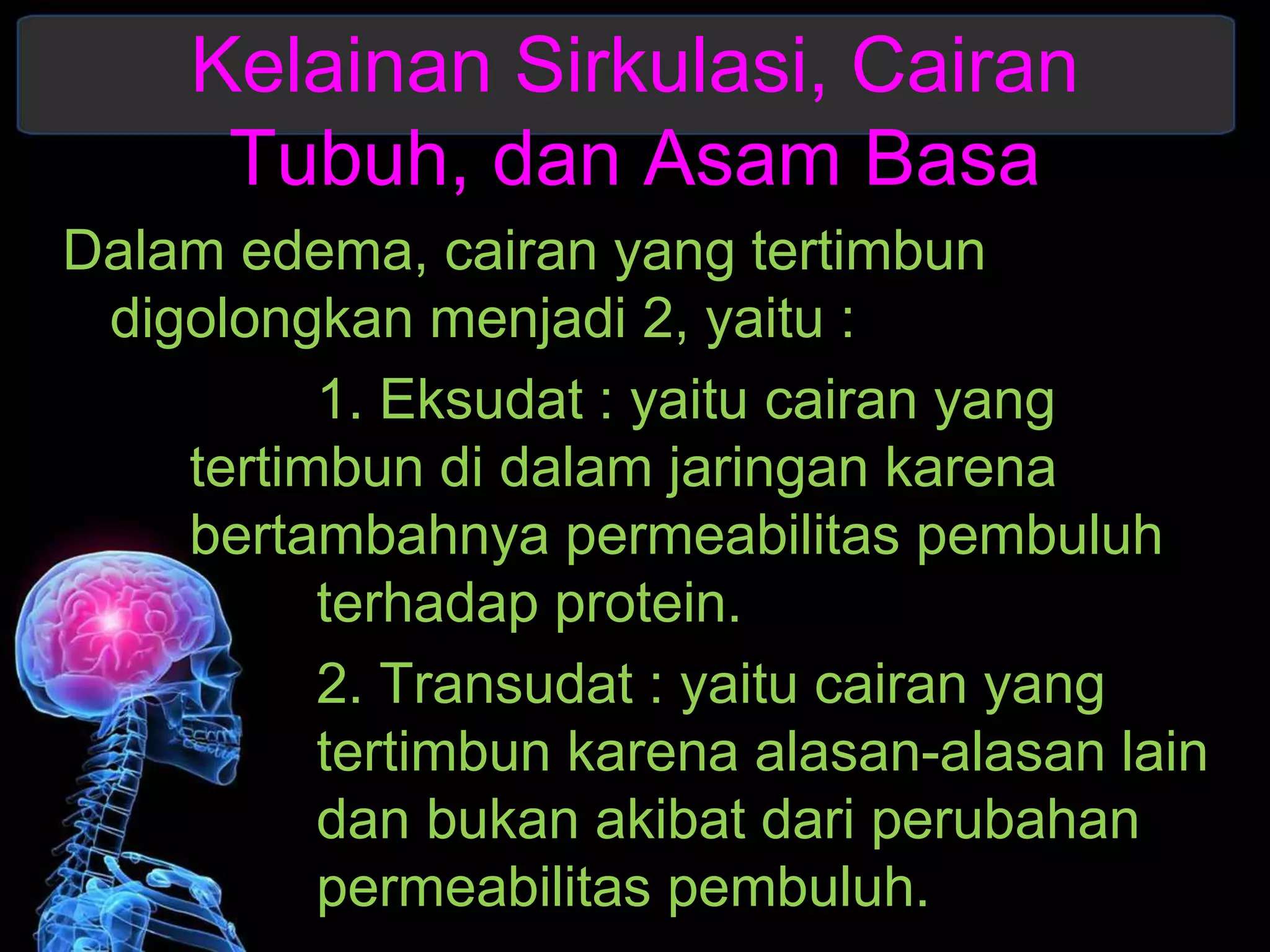 Sirkulasi Darah, Cairan dan Asam Basa dalam Tubuh PPTX