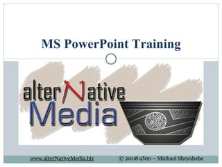 MS PowerPoint Training 