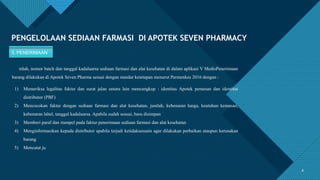 Presentasi PBL PKL apotek 5 | PPT