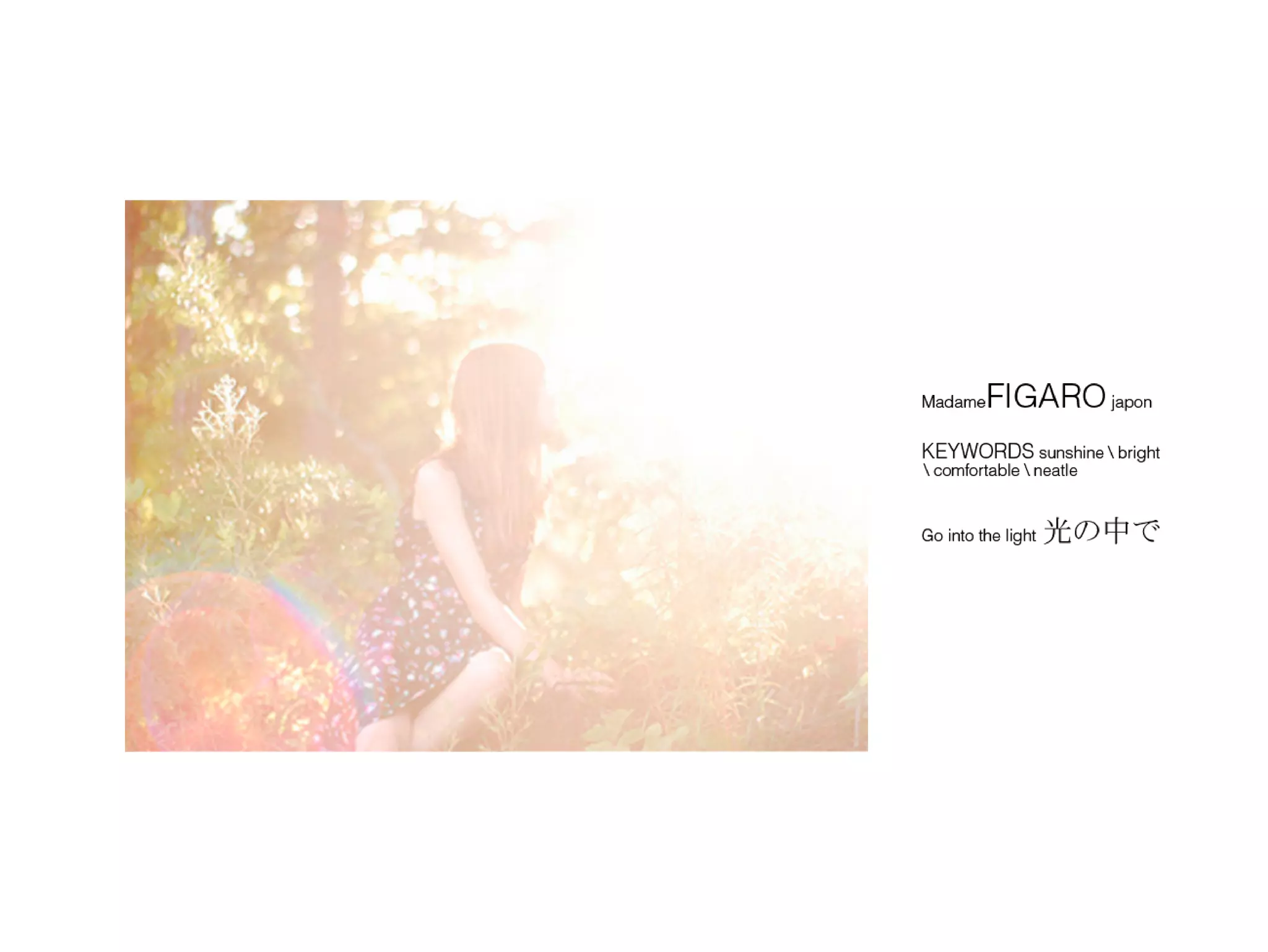 Go into the light Concept