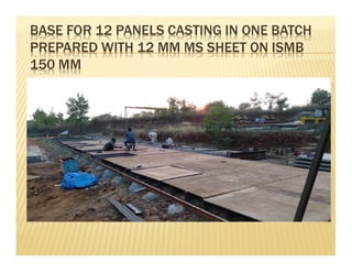 Road Panels Engineering Ppt pdf for pre casr pre stressed concrte road panels | PDF