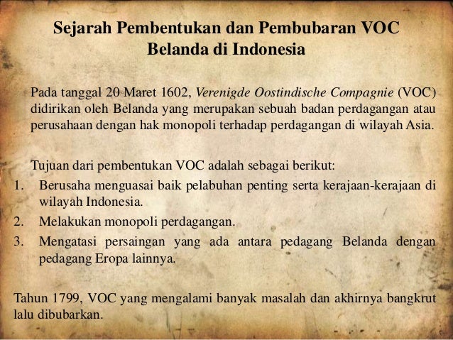 picture Sejarah Pembentukan Voc santina janssen