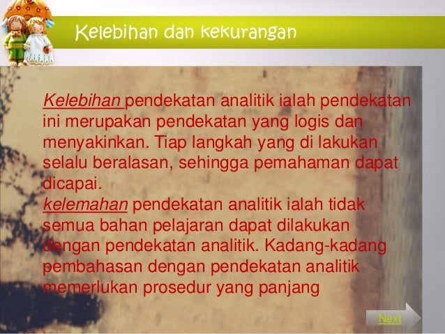 Pendekatan Analitik
