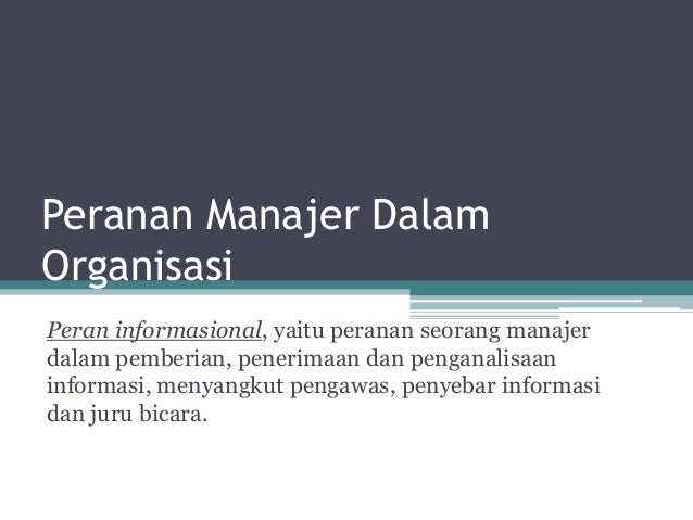 Pengantar Bisnis "Manajemen dan Organisasi"