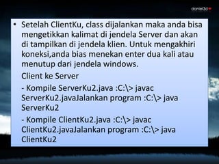 Ppt pengenalan dan pemrograman java | PPTX