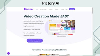 Pictory.AI
 