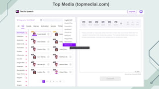 Top Media (topmediai.com)
 