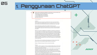 1. Penggunaan ChatGPT
05
 