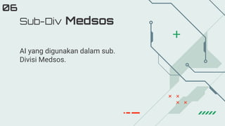AI yang digunakan dalam sub.
Divisi Medsos.
Sub-Div Medsos
06
 