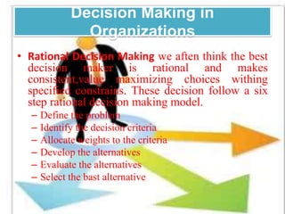 Ppt perception and individual Decision Making | PPTX