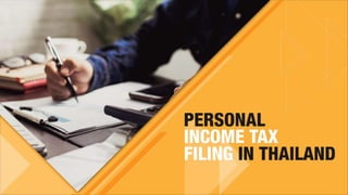Personal Income Tax Filing in Thailand