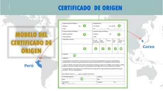 CERTIFICADO DE ORIGEN
MODELO DEL
CERTIFICADO DE
ORIGEN
 