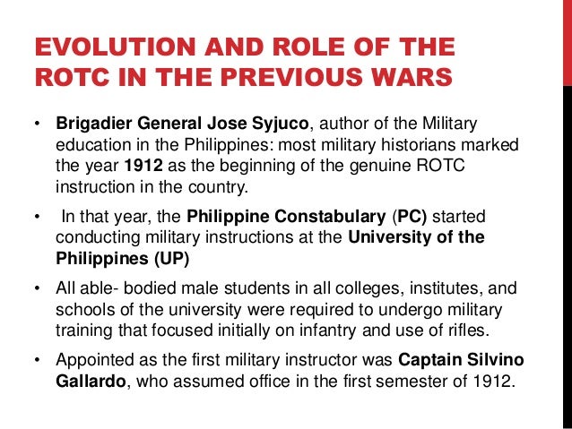 philippine rotc instructions President rodrigo duterte approved tuesday the mandatory rotc for he said the program of instruction (poi) will be designed by three. philippine rotc instructions President rodrigo duterte approved tuesday the mandatory rotc for he said the program of instruction (poi) will be designed by three.