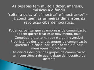 Pierre Levy - Ciberdemocracia