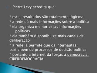 Pierre Levy - Ciberdemocracia