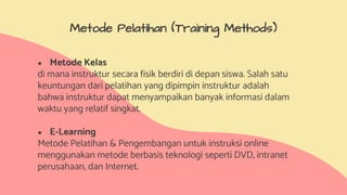 Training & Development | PPTX