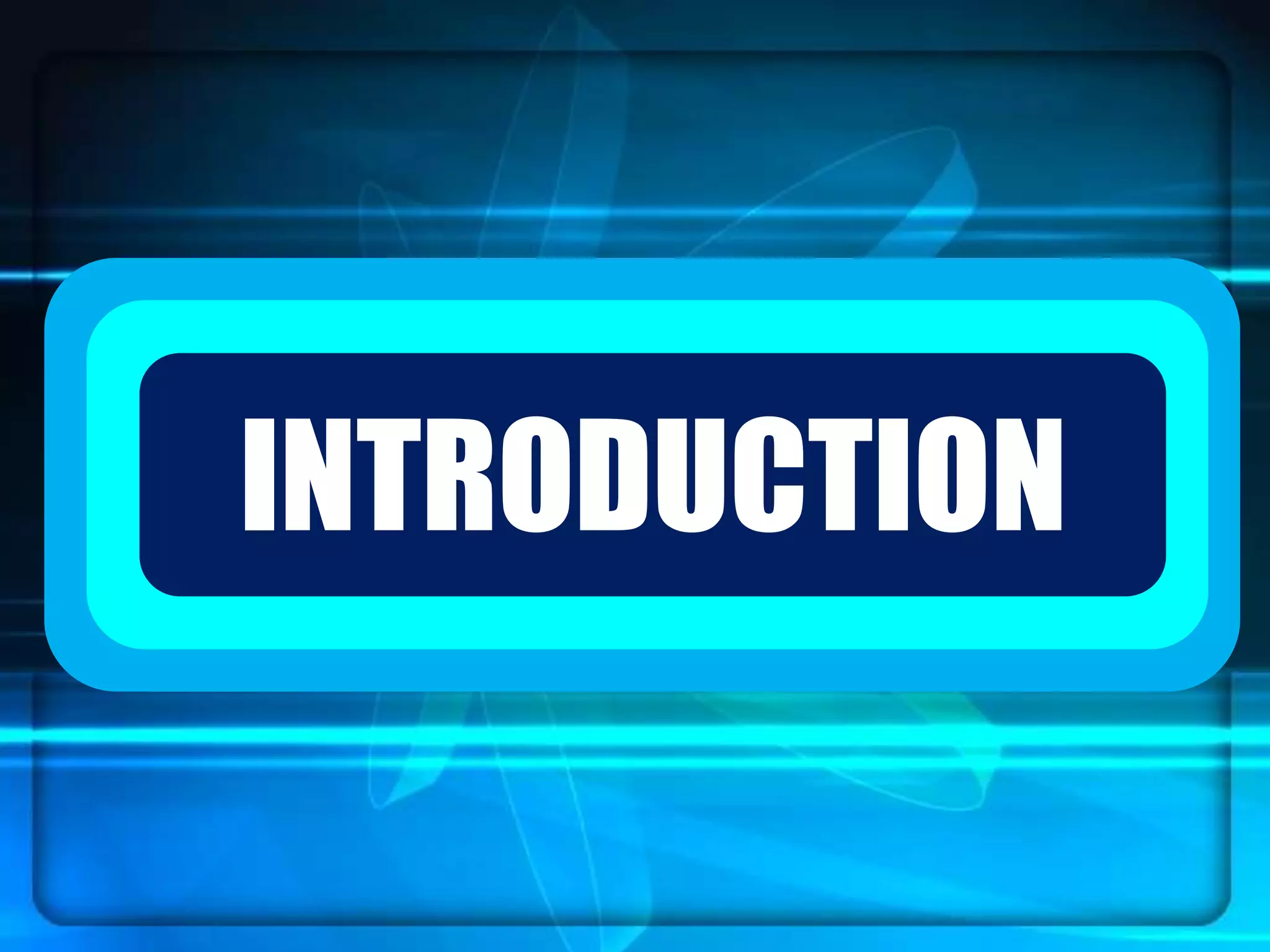 `INTRODUCTION
 