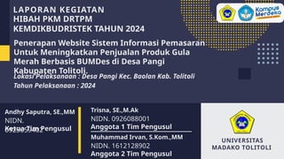 PPT PKM DESA PANGI KECAMATAN BAOLAN KABUPATEN TOLITOLI.pptx