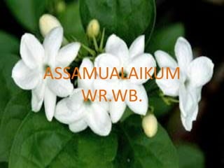 ASSAMUALAIKUM
WR.WB.
 
