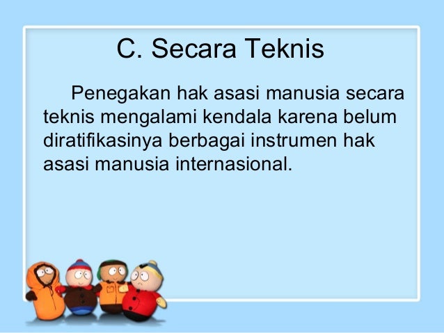 PPT Kewarganegaraan penegakan HAM kelas X