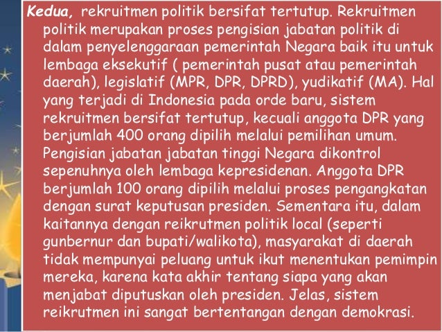 Ppt Pelaksanaan Demokrasi Di Indonesia Periode 1965 1998