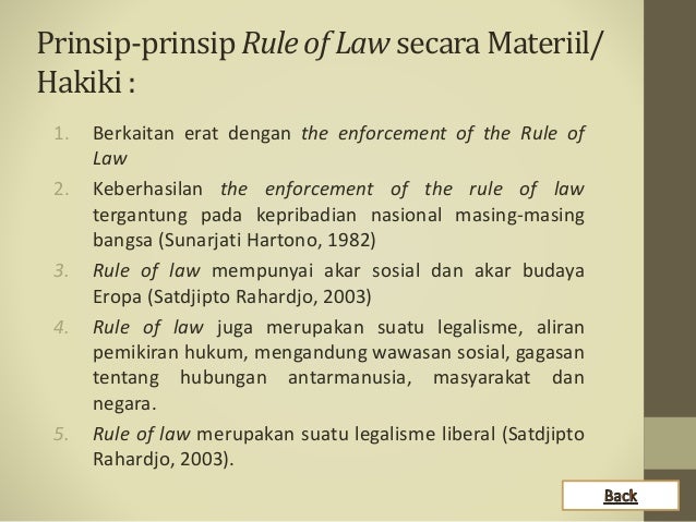 Ppt Rule Of Law