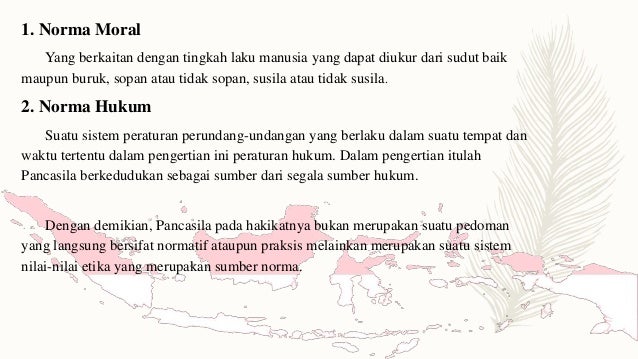 Pancasila Sebagai Sistem Moral Dan Etika Bermasyarakat Civic Virtue