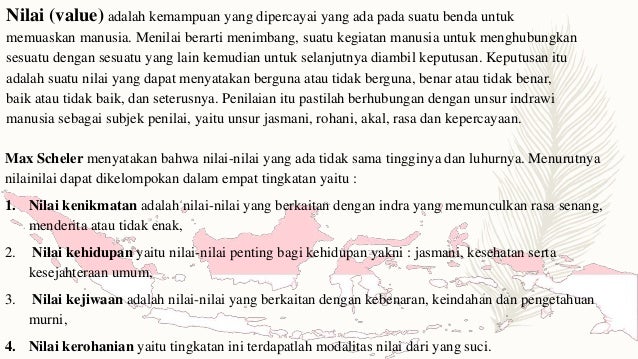 Pancasila Sebagai Sistem Moral Dan Etika Bermasyarakat Civic Virtue
