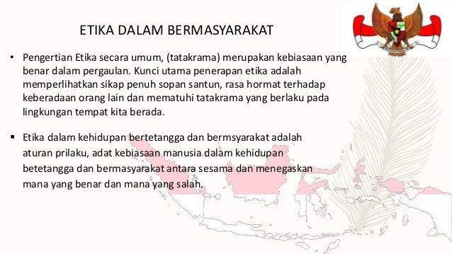 Pancasila Sebagai Sistem Moral Dan Etika Bermasyarakat Civic Virtue