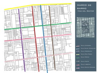 MARCO de
barrio
Vías del Sector




   Calle Catedral

   Calle Rafael Sotomayor

   Calle Esperanza

   Calle San Pablo

   Calle Rozas


   Calle Cueto

   Calle Libertad

   Calle Santo Domingo
 