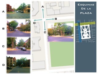 Esquinas
        a
                 De la
a                plaza
            b
    d           1
b
        c


c



d
 