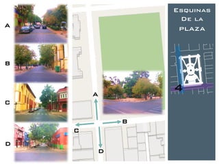 Esquinas
                 De la
a                plaza



b


        a
                4
c

            b
    c
d
        d
 