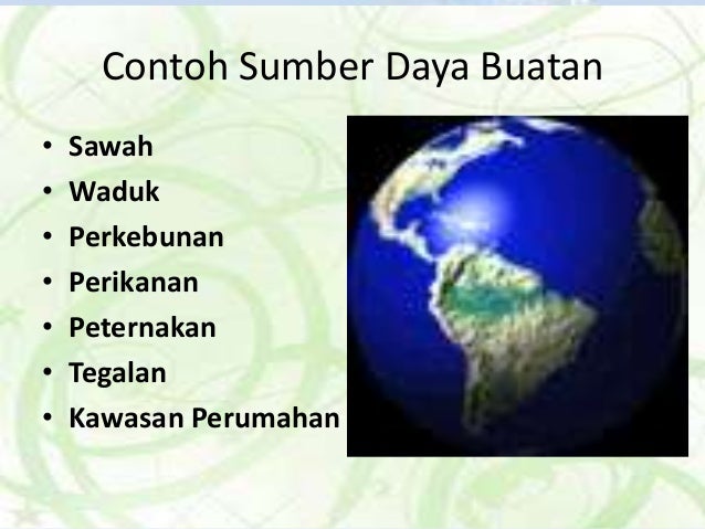 SDA SDM Bagi Manusia