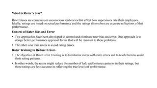 Comprehensive Guide to Performance Management and Appraisal Systems in ...