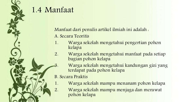 Ppt pohon kelapa Ppt pohon kelapa