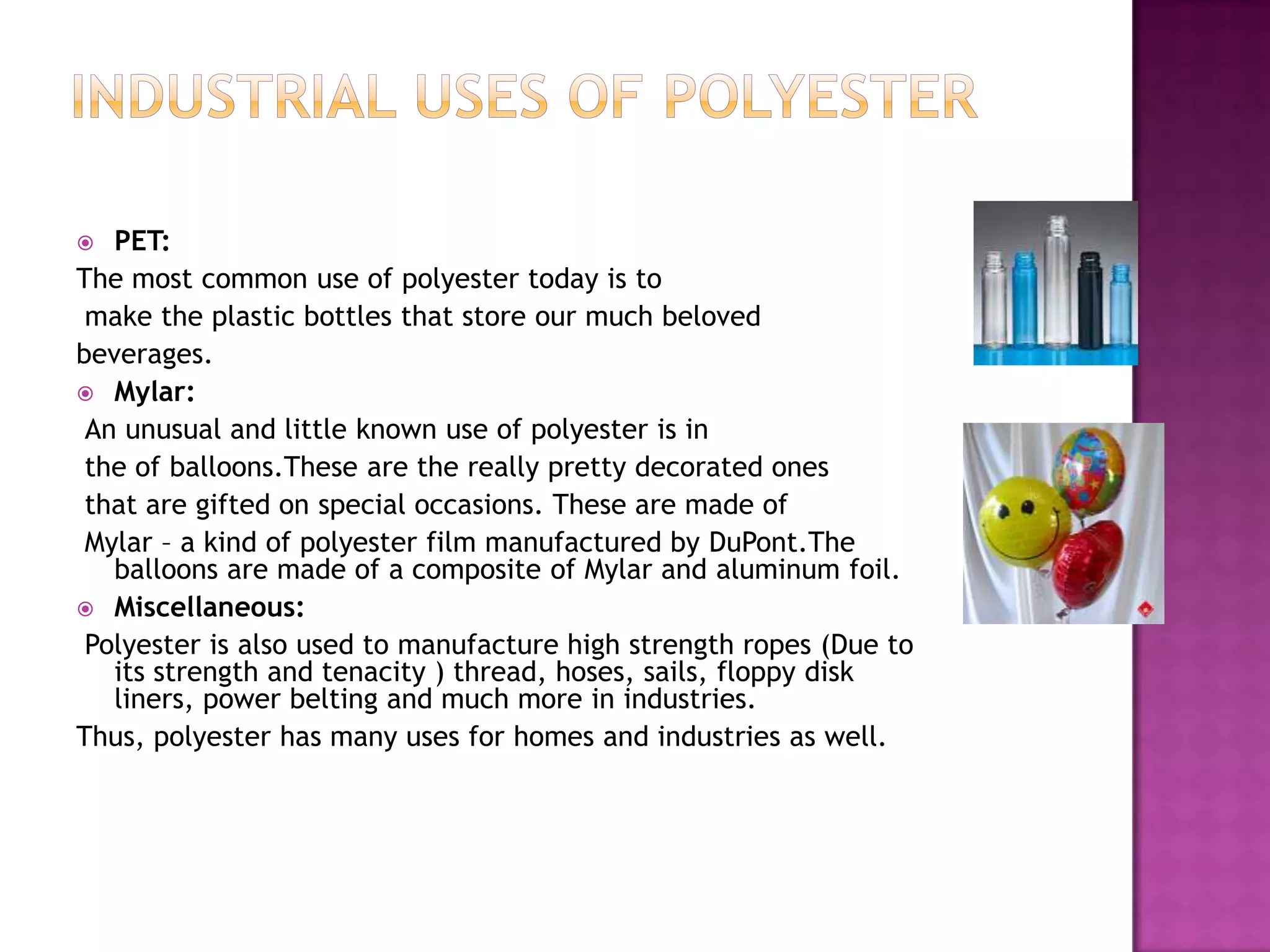 polyester presentation | PPT