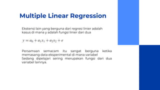 Multiple Regression Variabel PPT Polynomial Regression dan Multiple Regression Kelompok 10.pptx
