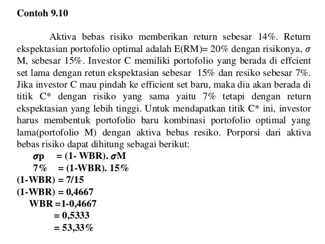 Pemilihan Portofolio