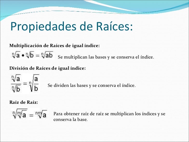 Ppt potencias y raíces