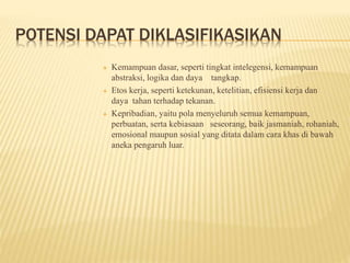 Ppt potensi diri | PPTX