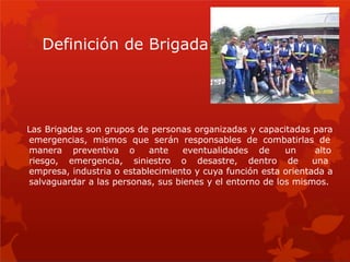 Brigada Financial Comprehensive Emergency Brigades Program for Workplace Safety and Risk ...