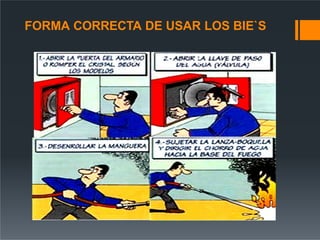 FORMA CORRECTA DE USAR LOS BIE`S
 