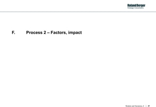 F. Process 2 – Factors ,  impact 